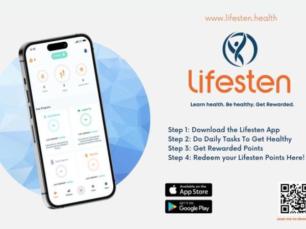 Discover the Lifesten App: Experience Revolutionary Health Features and Earn&nbsp;Rewards