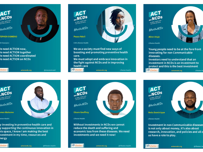 Lifesten Cares: Lifesten Health Joins The Global NCD Alliance To Commemorate The Global Week Of Action On Non Communicable&nbsp;Diseases.