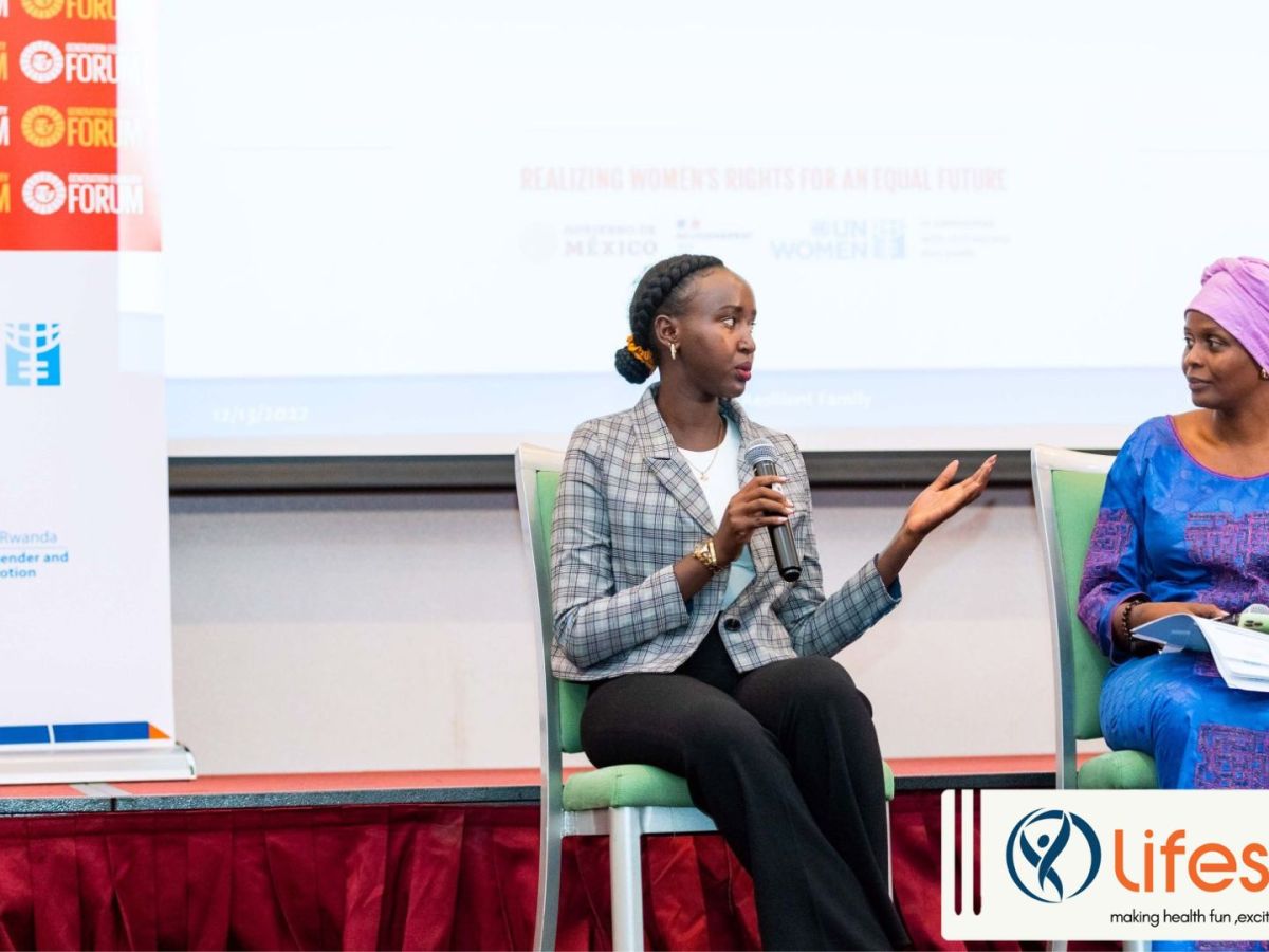 Lifesten Health’s Co-founder Peace Iraguha Addresses Gender and Digital Revolution at UN Women’s Generation Equality Forum in&nbsp;Rwanda