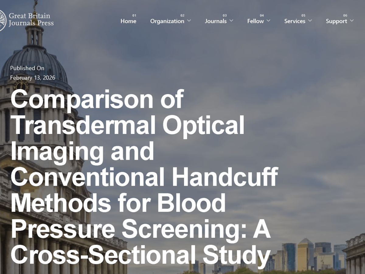 Lifesten Health Publishes Groundbreaking Research on Digital Blood Pressure&nbsp;Screening