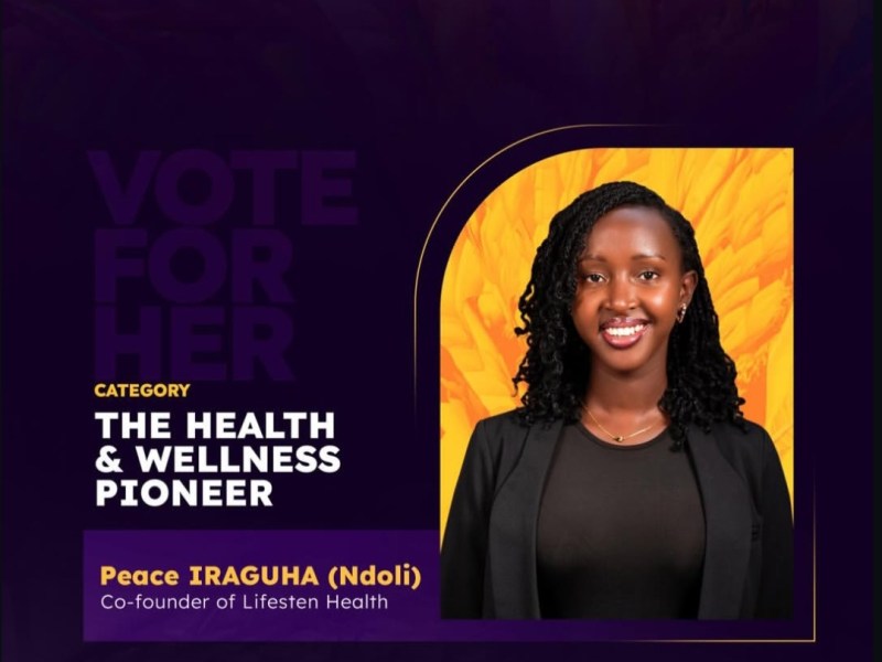 Lifesten Co Founder Peace Ndoli Nominated for the Women in Leadership Summit&nbsp;Awards